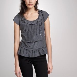 ✨J. Crew Ruffled Bib Top✨